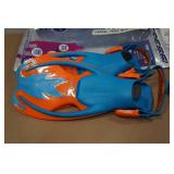 Cressi Kids Snorkel Set - Fin Size S/M