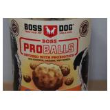 *2* Boss Dog ProBalls Freeze Dried Raw Treats for Dogs - 6oz