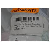 3-Pack JW Squeak Squeaker Chew Toys