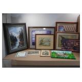 Assorted Prints and Paintings