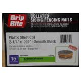 2-1/4" Collated Siding/Fencing Nails
