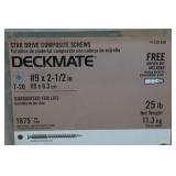 2-1/2" Star Drive Composite Screws