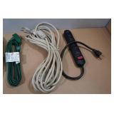 Extension Cords and Reebok Knee Support