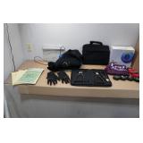 Assorted - Snow Tube, Pucks, Tools, MN Wild Sign ,Wet Suit