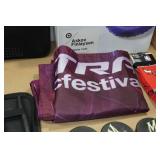 Assorted - Snow Tube, Pucks, Tools, MN Wild Sign ,Wet Suit