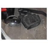 Assorted Hardware - Paint Trays, Tool Belt, Face Shield, Tools