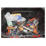 Assorted Hardware - Paint Trays, Tool Belt, Face Shield, Tools