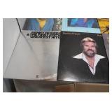Assorted Vinyl Records - Kenny Rogers, Merle Haggard, Jimmy Dean