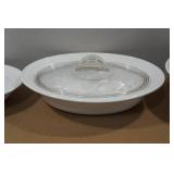 Corningware French White Casserole/Serving Dishes with Lids