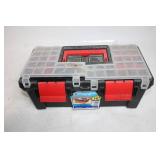 Professional 16" Tool Box with Removable Tool Tray