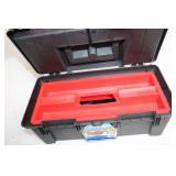 Professional 16" Tool Box with Removable Tool Tray