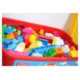 Mega Bloks Large Bin of Colorful Building Blocks