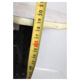 Vintage Marble-Top Side Table with Cherub Design Base