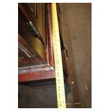 Vintage Mahogany China Cabinet with Glass Doors