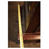 Vintage Mahogany China Cabinet with Glass Doors