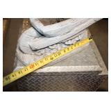 Concrete Garden Statue of Boy with Wheelbarrow