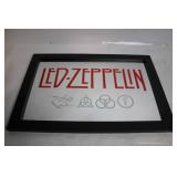 LED-Zeppelin Licensed Wall Art with Iconic Band Logos
