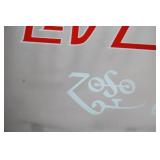 LED-Zeppelin Licensed Wall Art with Iconic Band Logos