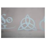 LED-Zeppelin Licensed Wall Art with Iconic Band Logos