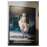 Framed Marilyn Monroe Poster Painted by Helnwein