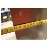 Vintage Metal 5-Drawer Filing Cabinet with Handles