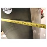 Vintage Metal 5-Drawer Filing Cabinet with Handles