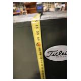 Vintage Metal 5-Drawer Filing Cabinet with Handles