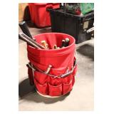 Bucket Boss Tool Organizer Filled with Assorted Hand Tools