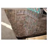 Large Brown Granite Countertop Slab