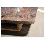 Large Brown Granite Countertop Slab