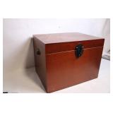 Wooden Storage Chest with Latch