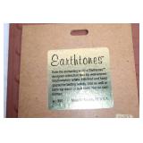 Earthtones Tile and Marble Trinket Tray Set