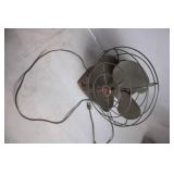 Vintage GE Electric Fan with Metal Blade and Cage