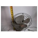 Vintage GE Electric Fan with Metal Blade and Cage