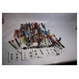 Collection of Vintage Beads and Assorted Coins with Accessories