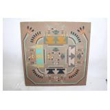 Native American Sand Painting Artwork