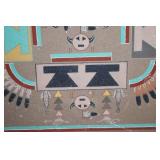 Native American Sand Painting Artwork