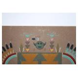 Native American Sand Painting Artwork