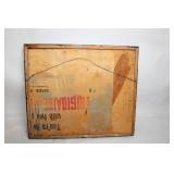 Vintage Framed Landscape Print with Signature