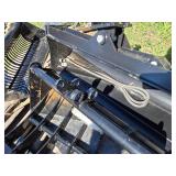 Set of MIVA Skid Steer Attachments with Hardware - 2 Buckets, 1 Tilting Bucket, Rake, Mounts, Trench Bucket, Grapple