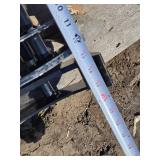 Set of MIVA Skid Steer Attachments with Hardware - 2 Buckets, 1 Tilting Bucket, Rake, Mounts, Trench Bucket, Grapple