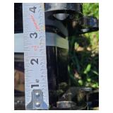 Set of MIVA Skid Steer Attachments with Hardware - 2 Buckets, 1 Tilting Bucket, Rake, Mounts, Trench Bucket, Grapple