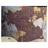 Large Used Steel Propane Tank - Holds Pressure