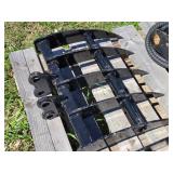 19" Grapple Rake Attachment for Mini Excavator