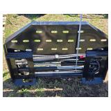 GYWI Hydraulic Side Shift Fork for Skid Steer Loader - Fork Length 5