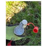 Wolverine Mini Post Auger Hydraulic Drive Unit and 12" Bit - Fits Mini Skid Steer