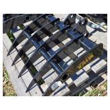 MIAV 19" Mini Excavator Rake Attachment