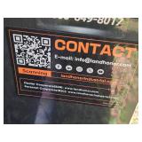 Wolverine 84" Skid Loader Dozer Angle Blade with Hydraulic Swing and 9" Grade Cylinder Model: SWDB-11-84W