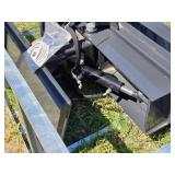 Wolverine 84" Skid Loader Dozer Angle Blade with Hydraulic Swing and 9" Grade Cylinder Model: SWDB-11-84W