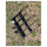 19" Mini Ex Rake Attachment